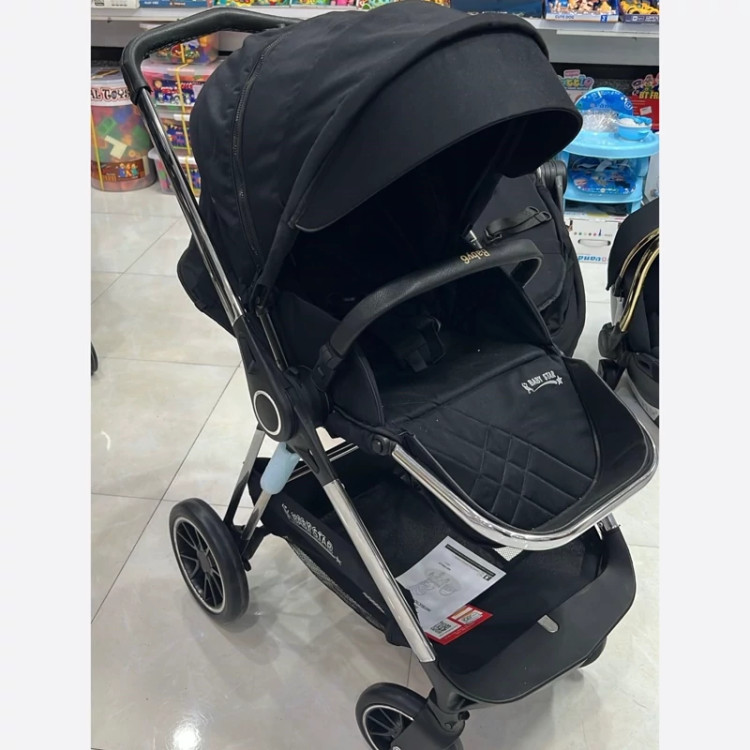 کالسکه بیبی استار بیبی6 کریکات رو به مادر شو - تصویر محصول