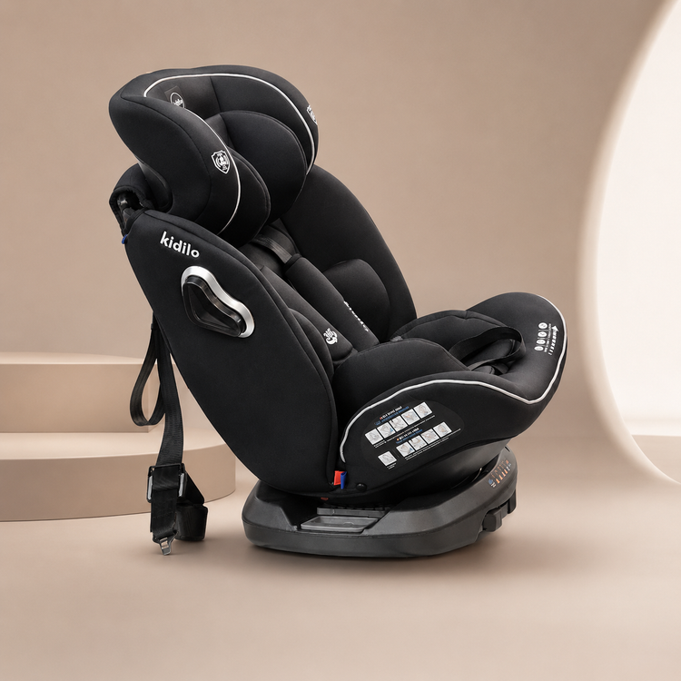 صندلی ماشین ۳۶۰ درجه کیدیلو مدل Kidilo AJ115 - تصویر محصول