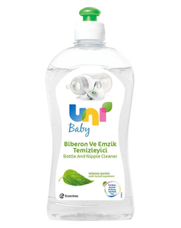 مایع شوینده شیشه شیر و پستانک یونی بیبی Uni Baby حجم ۵۰۰ میلیلیتر در سیسمونی امید