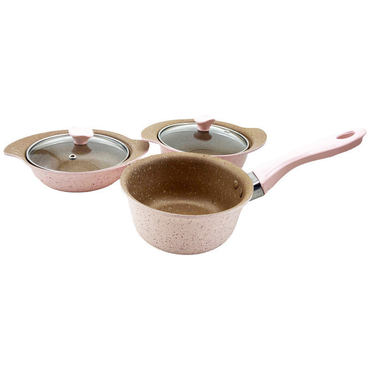 سرویس قابلمه 5 پارچه گرانیتی چدن چیکو کد 275