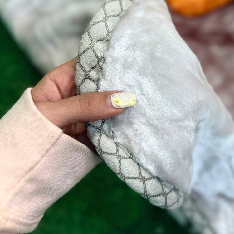 پتو کودک و نوجوان خارجی دورو برجسته ژله ای فلامینگو مدل تدی