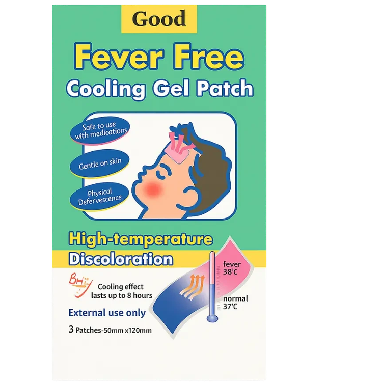 پد تب بر نوزاد Cooling Gel Patch