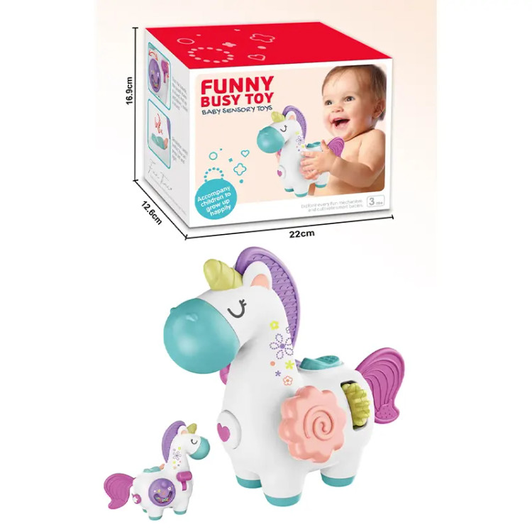 بیزی بال مدل یونیکورن FUNNY BUSSY TOY کد BY118