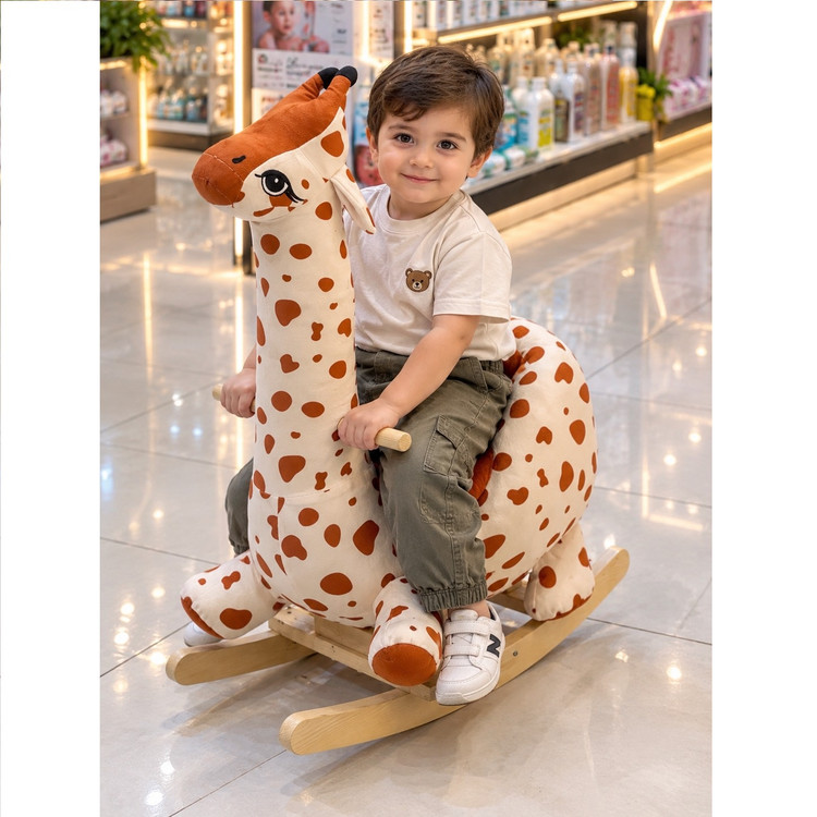 راکر کودک یونیک مدل زرافه
